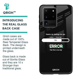 Error Glass Case for Samsung Galaxy S20 Ultra