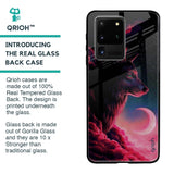 Moon Wolf Glass Case for Samsung Galaxy S20 Ultra
