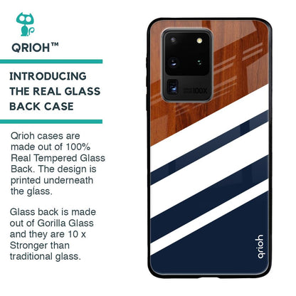 Bold Stripes Glass case for Samsung Galaxy S20 Ultra