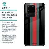 Vertical Stripes Glass Case for Samsung Galaxy S20 Ultra
