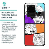Anime Sketch Glass Case for Samsung Galaxy S20 Ultra