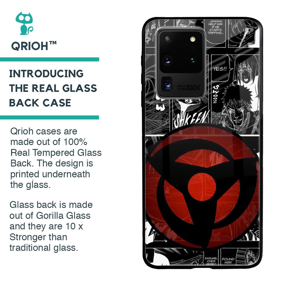 Sharingan Glass Case for Samsung Galaxy S20 Ultra