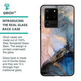 Marble Ink Abstract Glass Case for Samsung Galaxy S20 Ultra