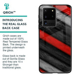 Soft Wooden Texture Glass Case for Samsung Galaxy S20 Ultra