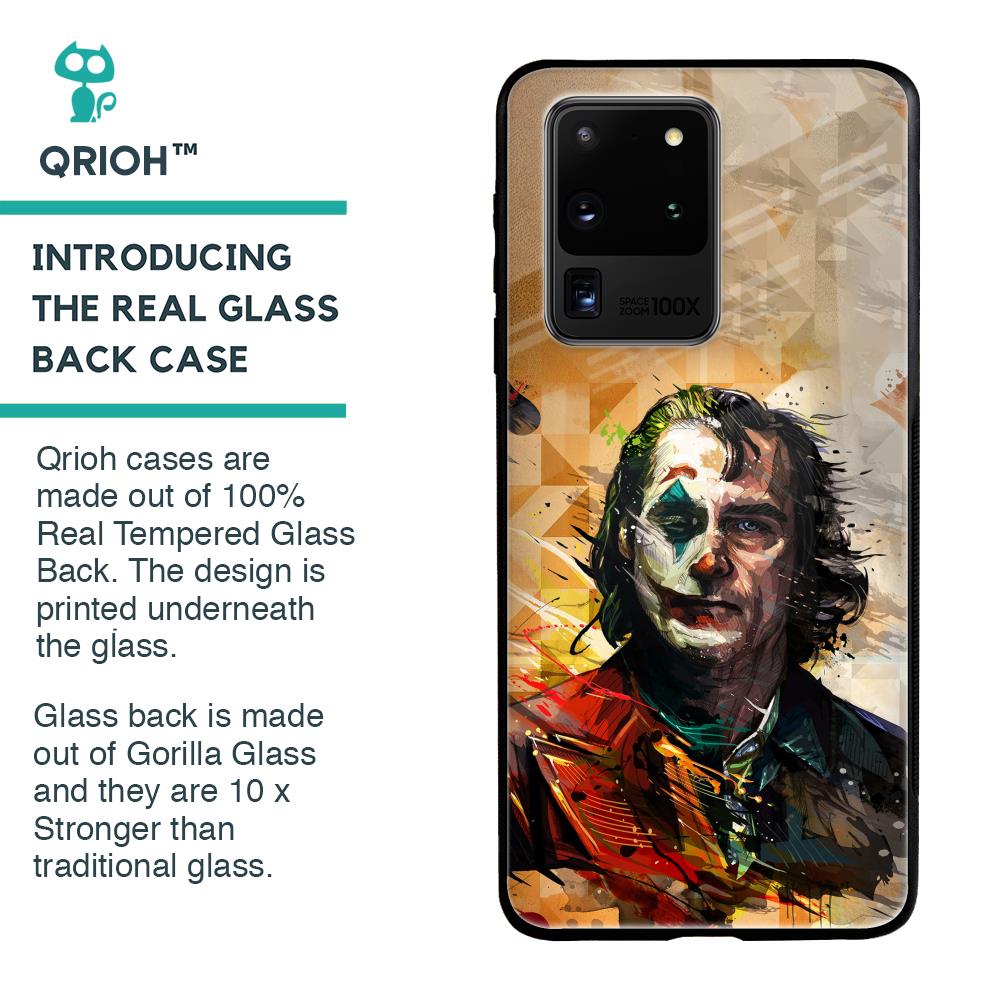 Psycho Villain Glass Case for Samsung Galaxy S20 Ultra