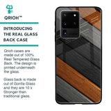 Tri Color Wood Glass Case for Samsung Galaxy S20 Ultra