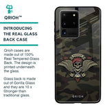 Army Warrior Glass Case for Samsung Galaxy S20 Ultra