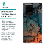 Geographical Map Glass Case for Samsung Galaxy S20 Ultra