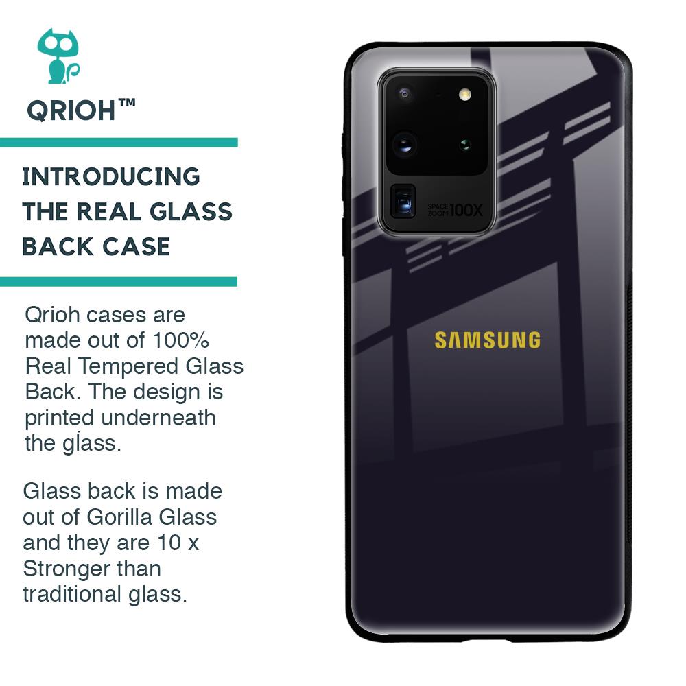 Deadlock Black Glass Case For Samsung Galaxy S20 Ultra