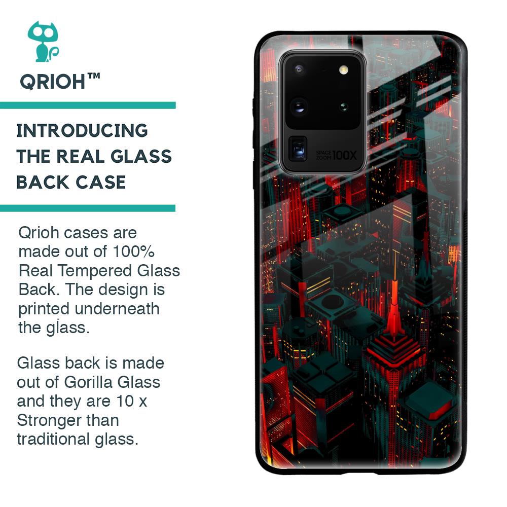 City Light Glass Case For Samsung Galaxy S20 Ultra