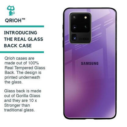 Ultraviolet Gradient Glass Case for Samsung Galaxy S20 Ultra