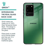 Green Grunge Texture Glass Case for Samsung Galaxy S20 Ultra
