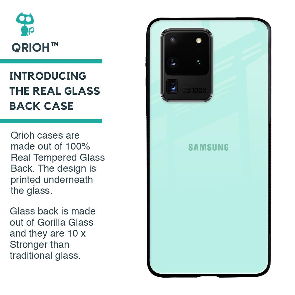 Teal Glass Case for Samsung Galaxy S20 Ultra