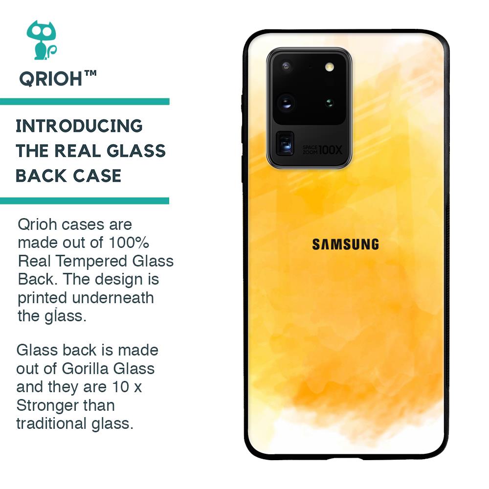 Rustic Orange Glass Case for Samsung Galaxy S20 Ultra