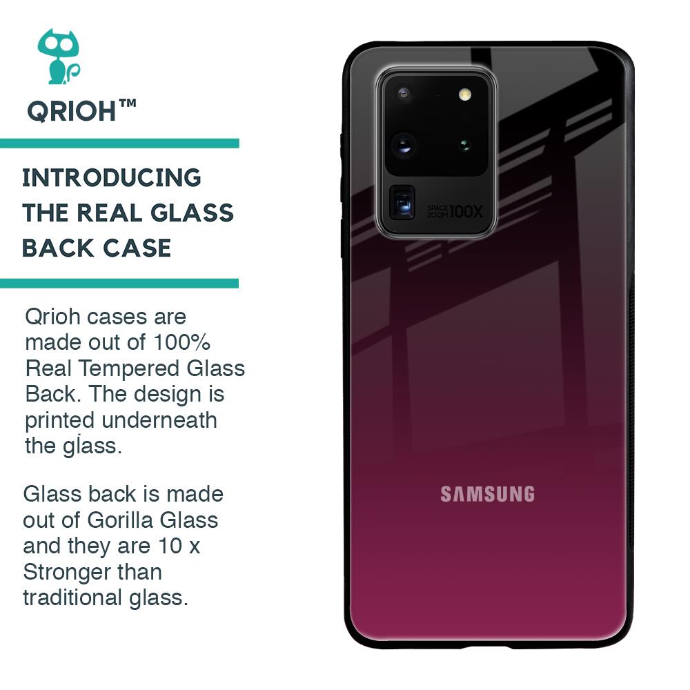 Wisconsin Wine Glass Case For Samsung Galaxy S20 Ultra