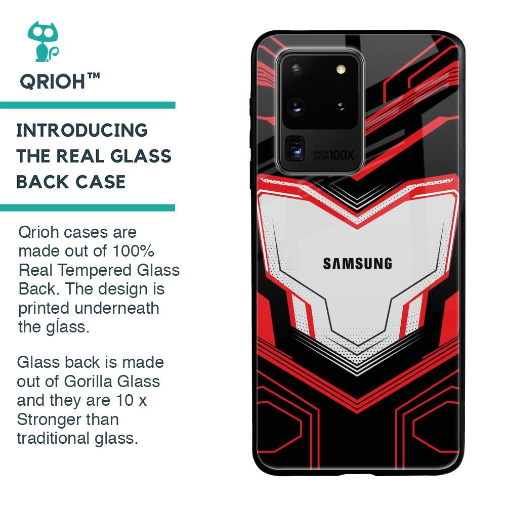 Quantum Suit Glass Case For Samsung Galaxy S20 Ultra