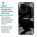 Zealand Fern Design Glass Case For Samsung Galaxy S20 Ultra