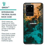 Watercolor Wave Glass Case for Samsung Galaxy S20 Ultra