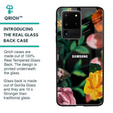 Flowers & Butterfly Glass Case for Samsung Galaxy S20 Ultra