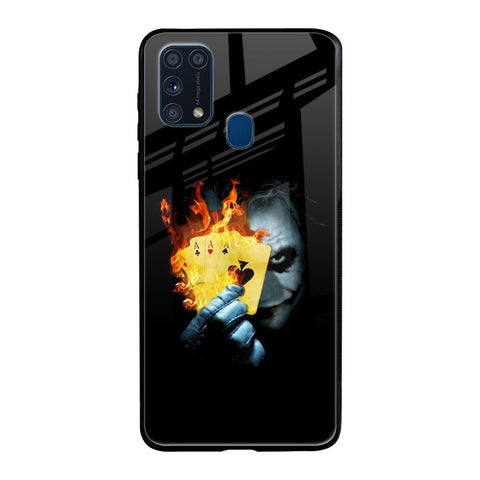 AAA Joker Samsung Galaxy M31 Glass Back Cover Online