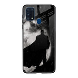 Dark Warrior Hero Samsung Galaxy M31 Glass Back Cover Online