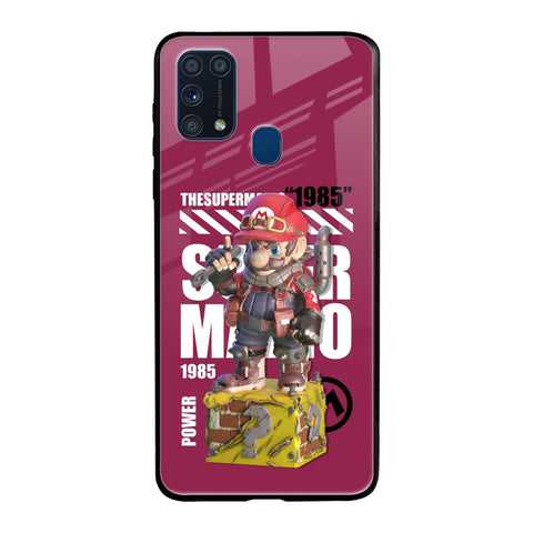 Gangster Hero Samsung Galaxy M31 Glass Back Cover Online