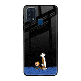 Night Sky Star Samsung Galaxy M31 Glass Back Cover Online