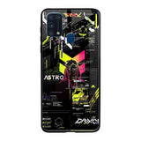 Astro Glitch Samsung Galaxy M31 Glass Back Cover Online