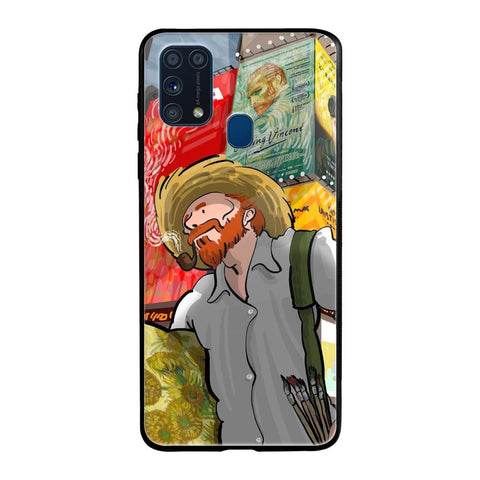 Loving Vincent Samsung Galaxy M31 Glass Back Cover Online