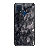 Cryptic Smoke Samsung Galaxy M31 Glass Back Cover Online
