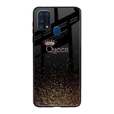 I Am The Queen Samsung Galaxy M31 Glass Back Cover Online