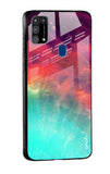 Colorful Aura Glass Case for Samsung Galaxy A21s