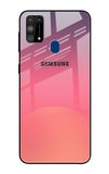 Sunset Orange Samsung Galaxy M31 Glass Cases & Covers Online