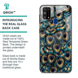 Peacock Feathers Glass case for Samsung Galaxy M31