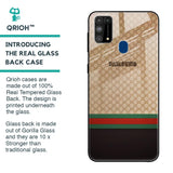 High End Fashion Glass case for Samsung Galaxy M31