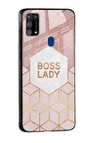 Boss Lady Glass Case for Samsung Galaxy A21s