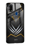 Black Warrior Glass Case for Samsung Galaxy A21s