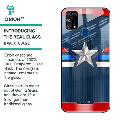 Brave Hero Glass Case for Samsung Galaxy M31