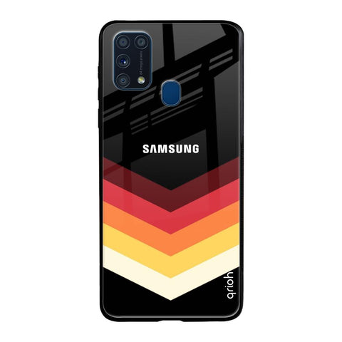 Abstract Arrow Pattern Samsung Galaxy M31 Glass Cases & Covers Online