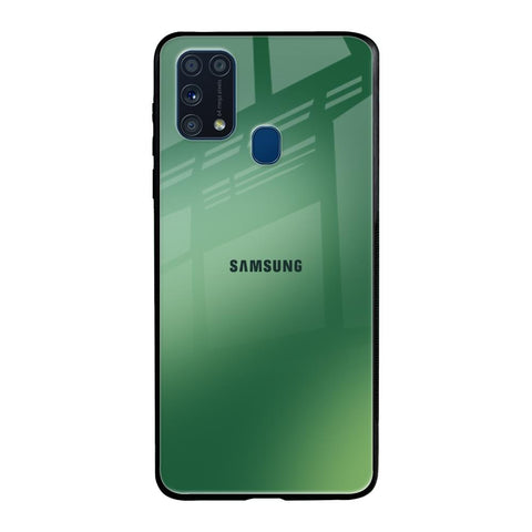 Green Grunge Texture Samsung Galaxy M31 Glass Back Cover Online