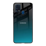 Ultramarine Samsung Galaxy M31 Glass Back Cover Online