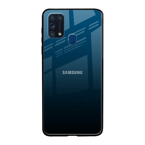 Sailor Blue Samsung Galaxy M31 Glass Back Cover Online