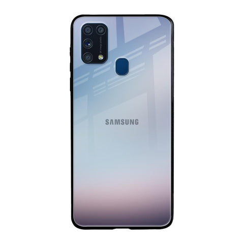 Light Sky Texture Samsung Galaxy M31 Glass Back Cover Online