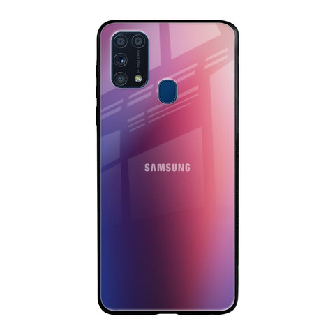 Multi Shaded Gradient Samsung Galaxy M31 Glass Back Cover Online
