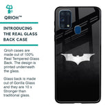 Super Hero Logo Glass Case for Samsung Galaxy M31