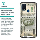 Cash Mantra Glass Case for Samsung Galaxy M31