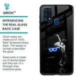 Car In Dark Glass Case for Samsung Galaxy M31