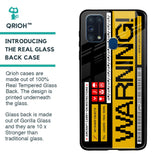 Aircraft Warning Glass Case for Samsung Galaxy M31