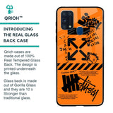 Anti Social Club Glass Case for Samsung Galaxy M31