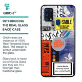 Smile for Camera Glass Case for Samsung Galaxy M31